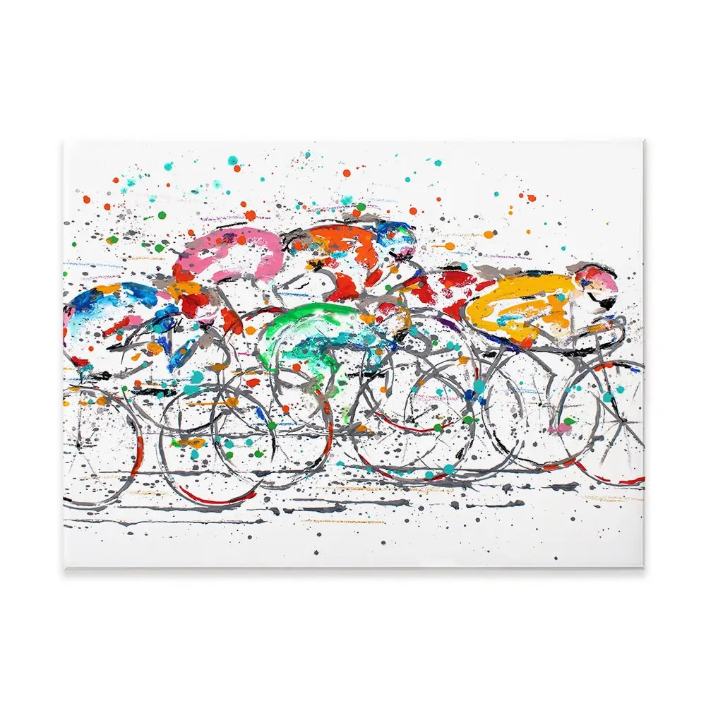 Paint Splash Tour De France Canvas Print Paint Splash Tour De France Canvas Print wall art product Studio Paint-Ing