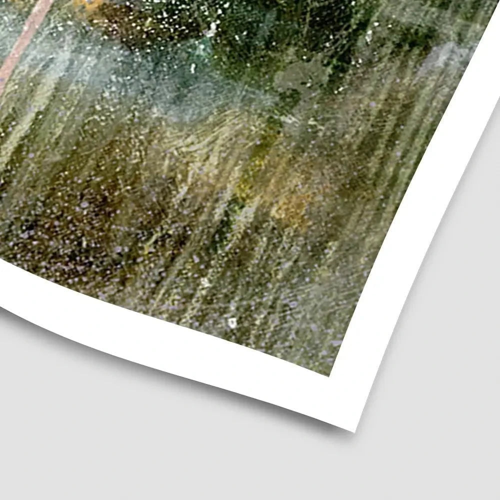 Paint Splattered Landscape Art Print Paint Splattered Landscape Art Print wall art product Victoria Barnes