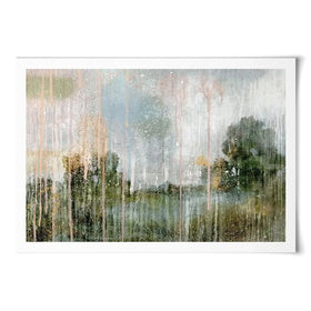 Paint Splattered Landscape Art Print Paint Splattered Landscape Art Print wall art product Victoria Barnes
