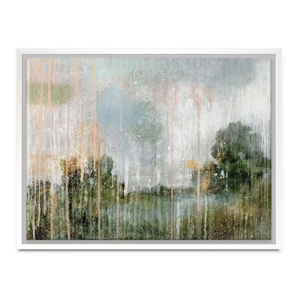 Paint Splattered Landscape Canvas Print Paint Splattered Landscape Canvas Print wall art product Victoria Barnes