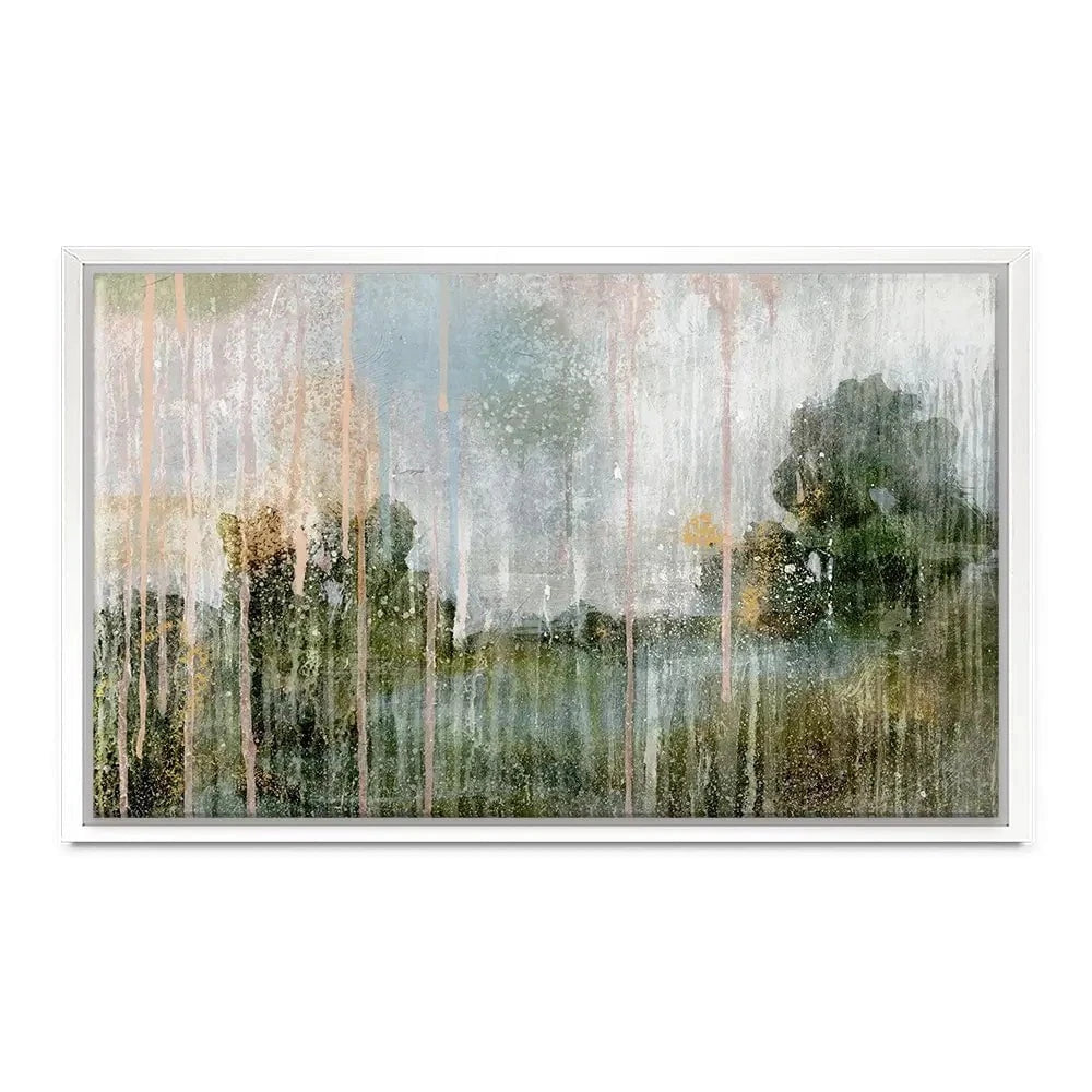 Paint Splattered Landscape Canvas Print Paint Splattered Landscape Canvas Print wall art product Victoria Barnes