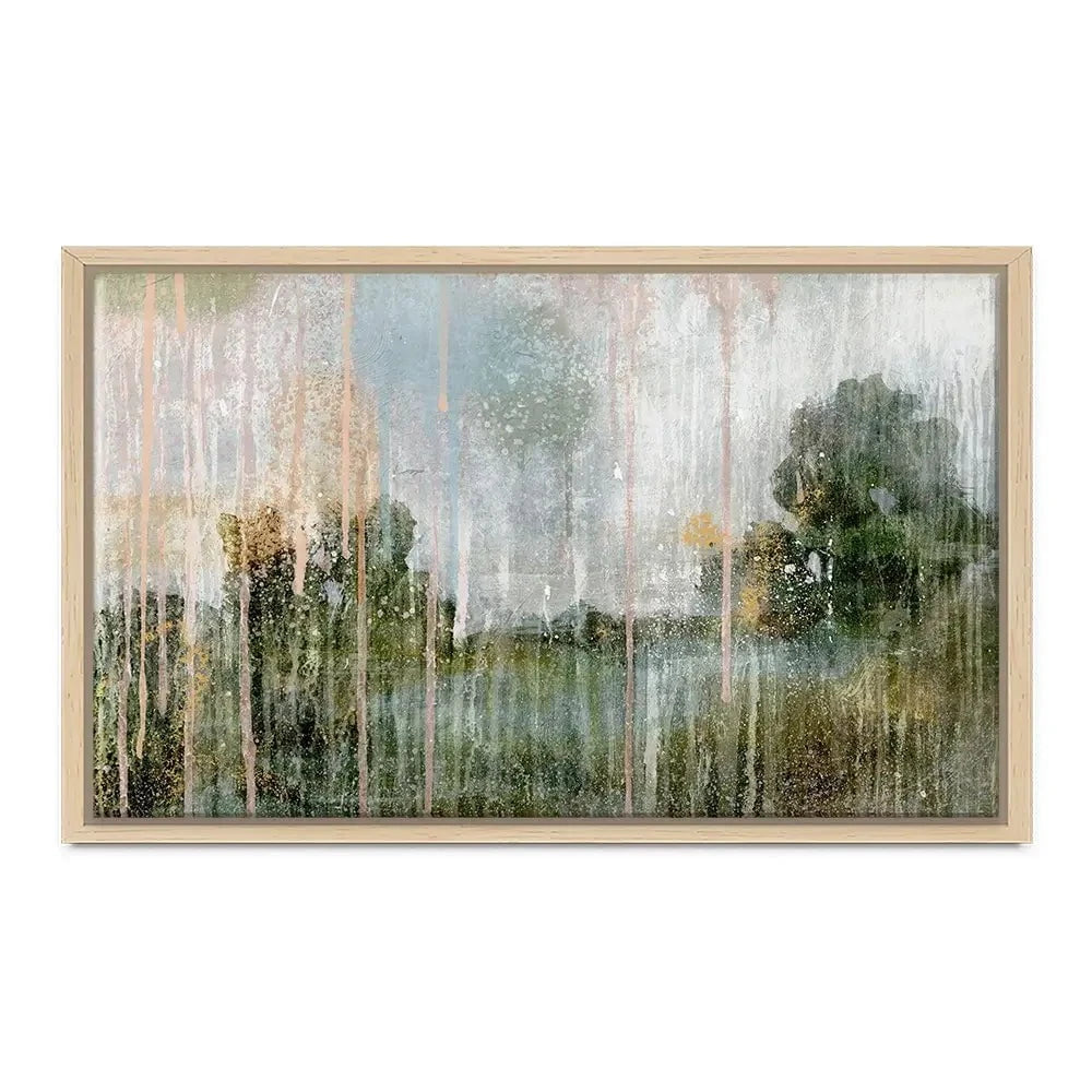 Paint Splattered Landscape Canvas Print Paint Splattered Landscape Canvas Print wall art product Victoria Barnes