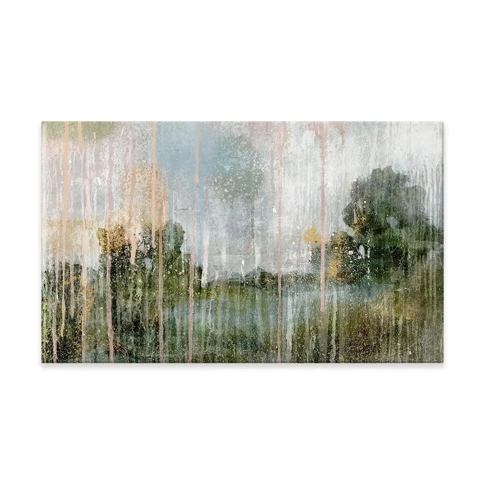 Paint Splattered Landscape Canvas Print Paint Splattered Landscape Canvas Print wall art product Victoria Barnes