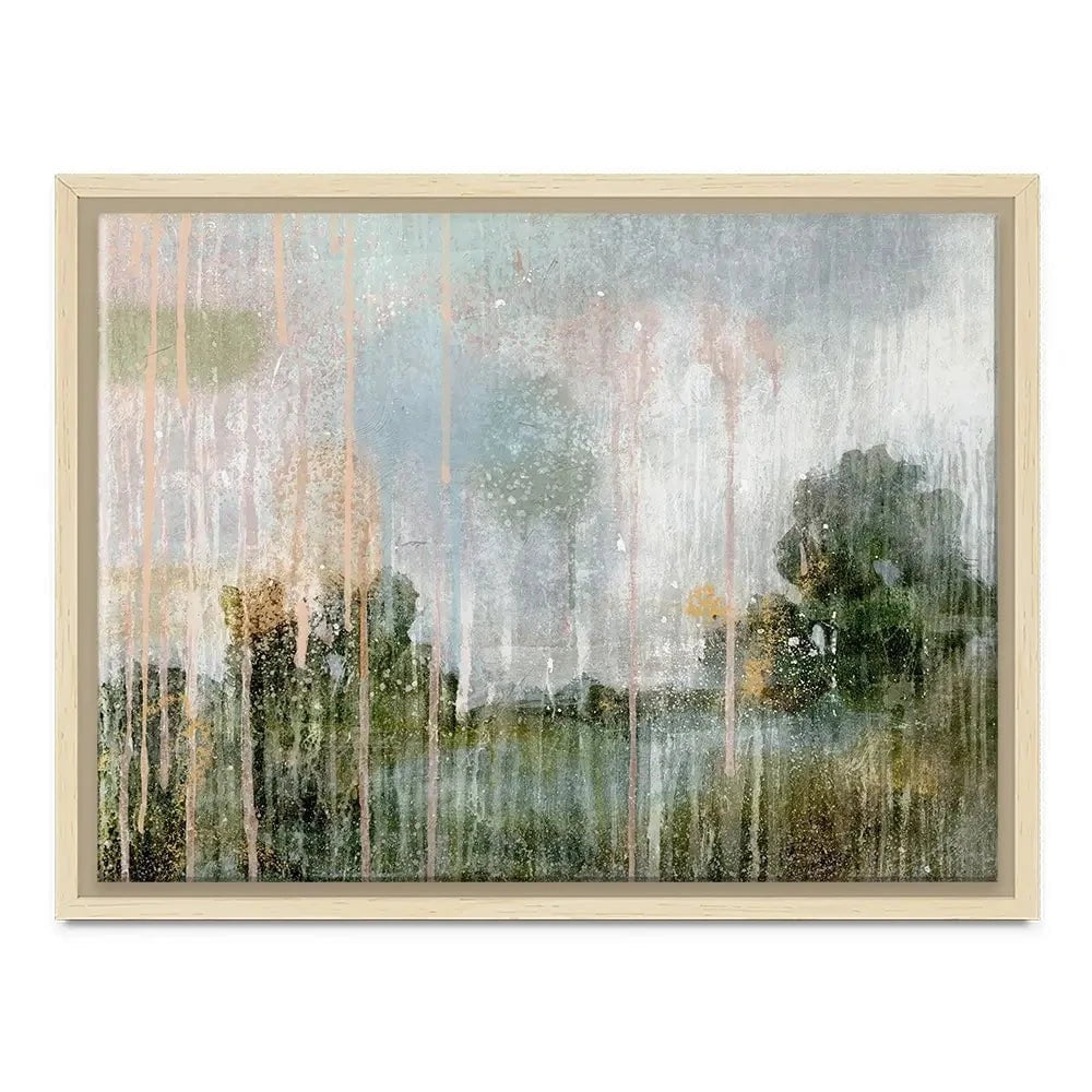 Paint Splattered Landscape Canvas Print Paint Splattered Landscape Canvas Print wall art product Victoria Barnes