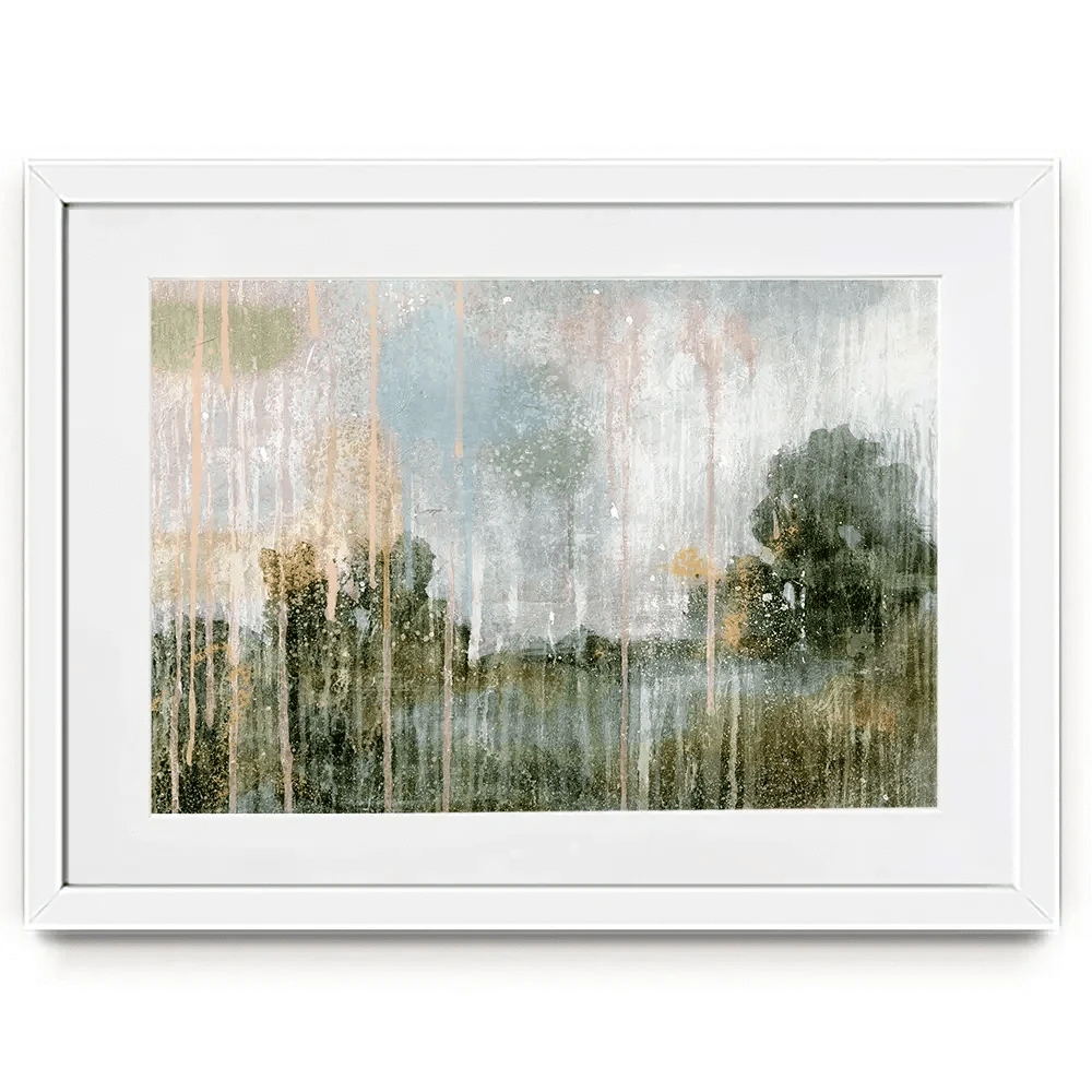 Paint Splattered Landscape Framed Art Print Paint Splattered Landscape Framed Art Print wall art product Victoria Barnes