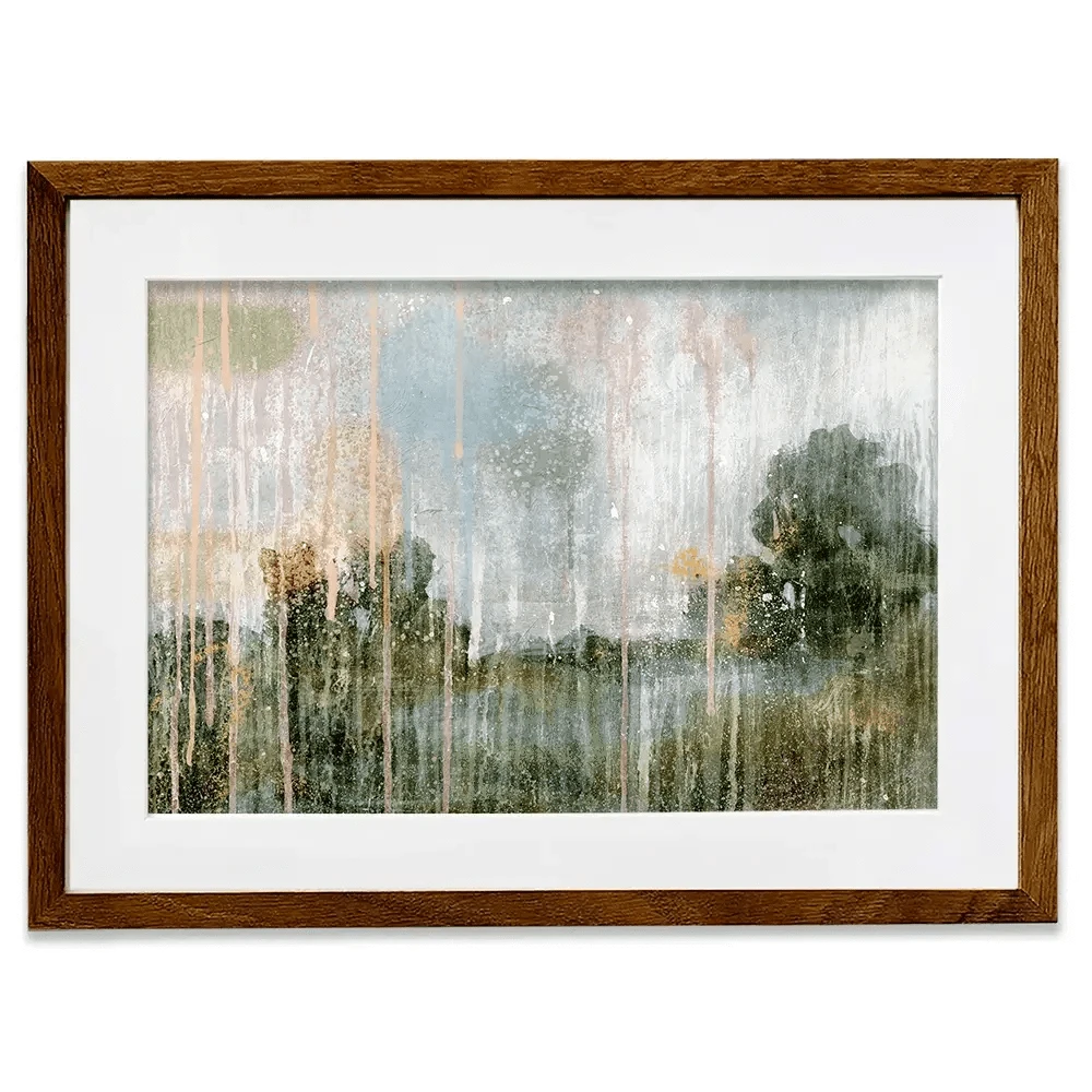 Paint Splattered Landscape Framed Art Print Paint Splattered Landscape Framed Art Print wall art product Victoria Barnes