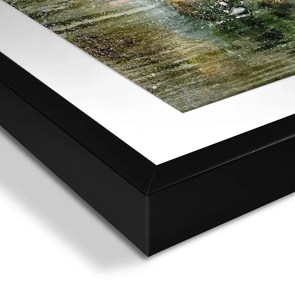 Paint Splattered Landscape Framed Art Print Paint Splattered Landscape Framed Art Print wall art product Victoria Barnes