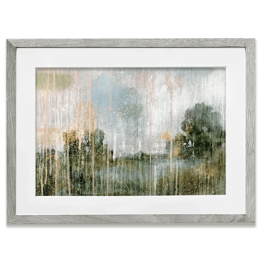 Paint Splattered Landscape Framed Art Print Paint Splattered Landscape Framed Art Print wall art product Victoria Barnes