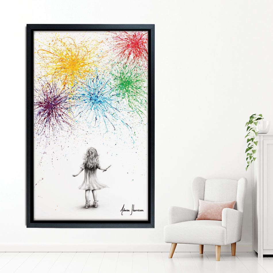 Painting Dreams Canvas Print wall art product Ashvin Harrison