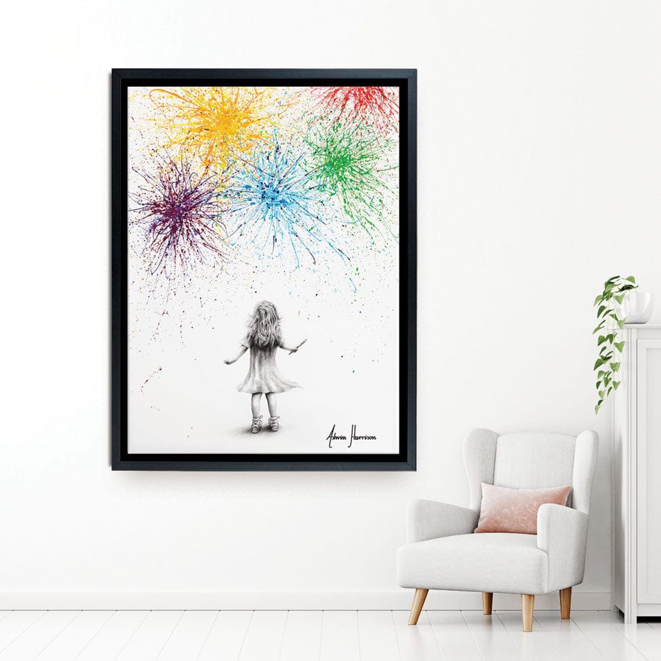 Painting Dreams Canvas Print wall art product Ashvin Harrison