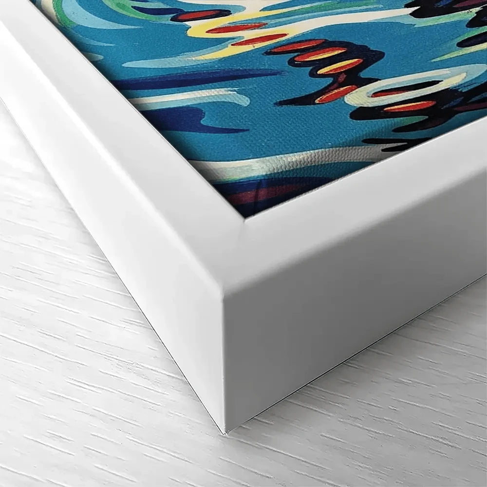 Pair Of Black Swans Canvas Print Pair Of Black Swans Canvas Print wall art product P & M Print Gallery