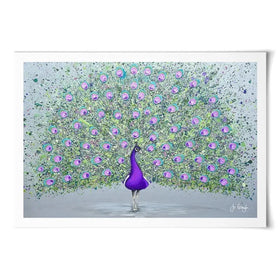 Paisley The Peacock Art Print Paisley The Peacock Art Print wall art product Jo Gough