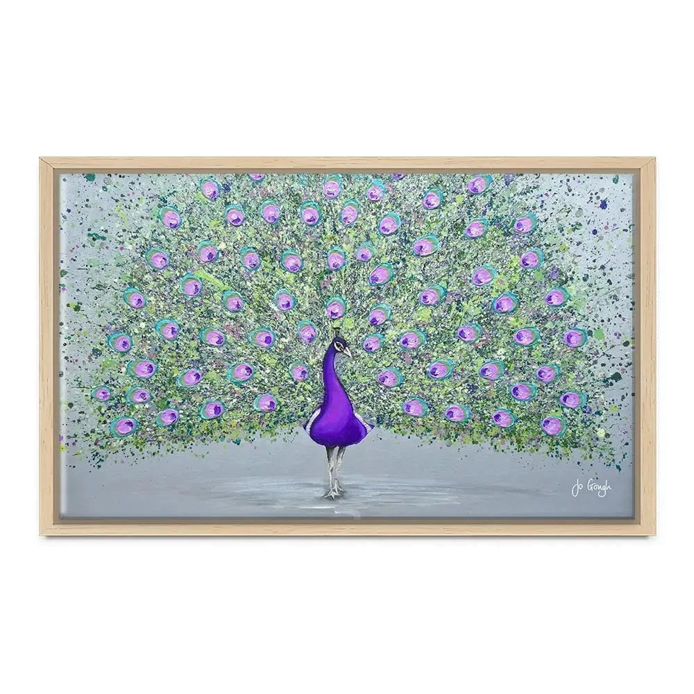 Paisley The Peacock Canvas Print Paisley The Peacock Canvas Print wall art product Jo Gough