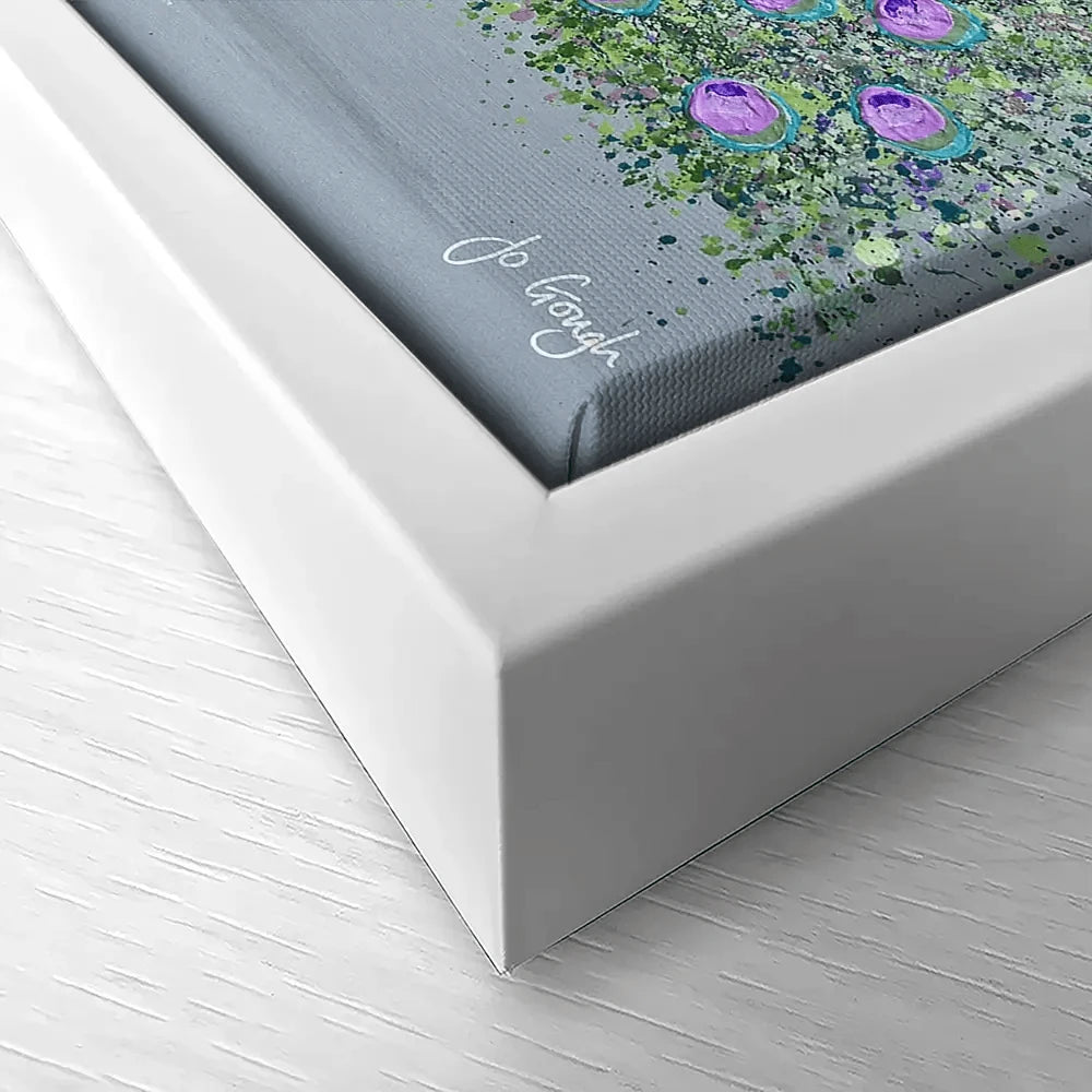 Paisley The Peacock Canvas Print Paisley The Peacock Canvas Print wall art product Jo Gough