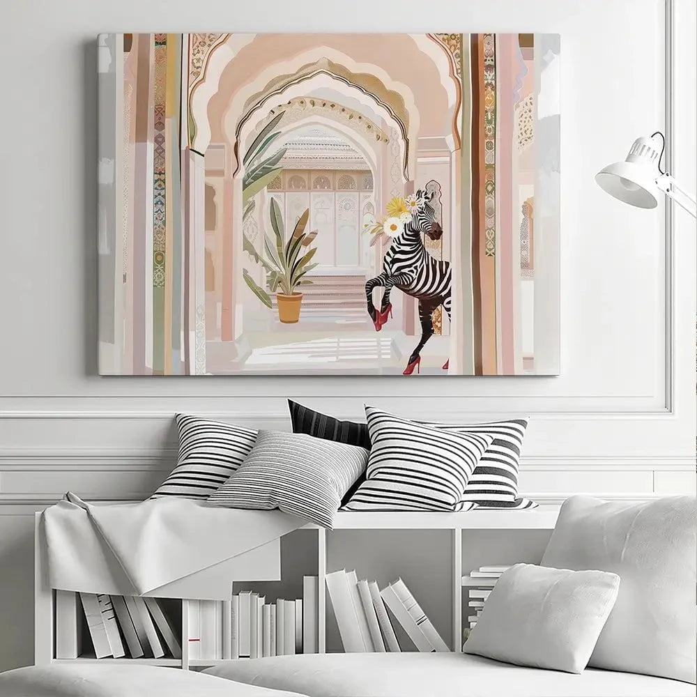 Palace Darling Canvas Print Palace Darling Canvas Print wall art product Isabella Karolewicz