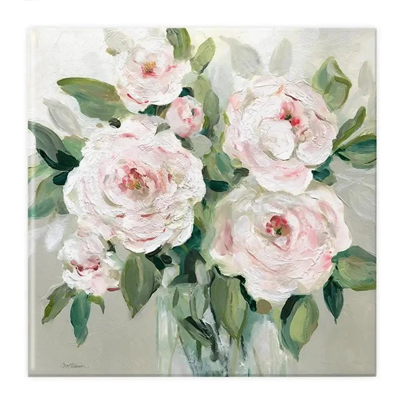 Pale Pink Blossoms Canvas Print Pale Pink Blossoms Canvas Print wall art product Carol Robinson