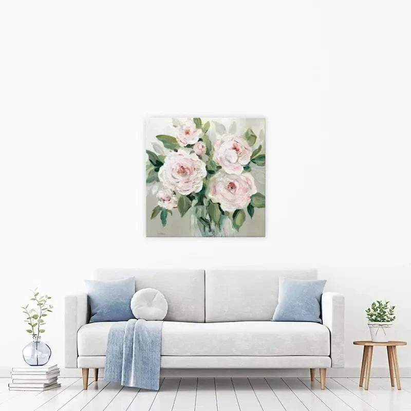 Pale Pink Blossoms Canvas Print Pale Pink Blossoms Canvas Print wall art product Carol Robinson