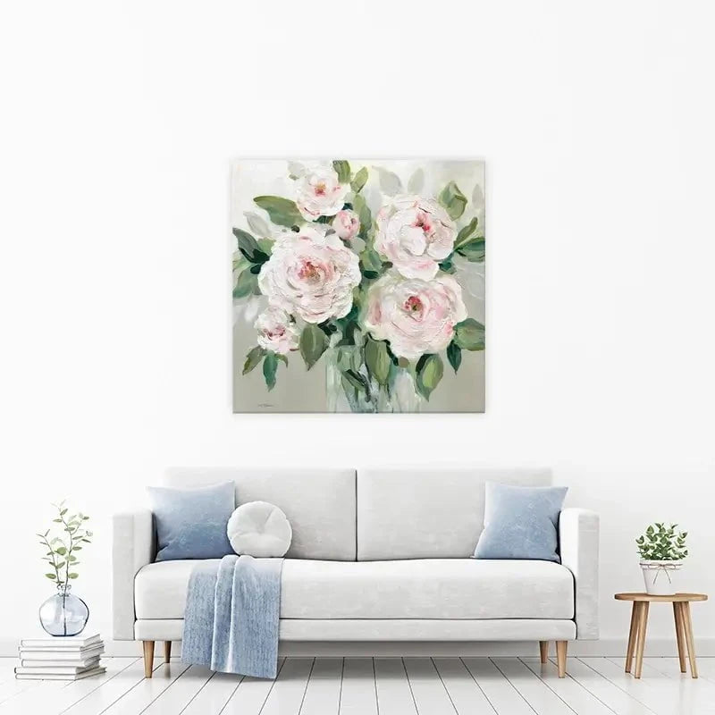 Pale Pink Blossoms Canvas Print Pale Pink Blossoms Canvas Print wall art product Carol Robinson