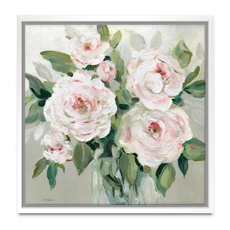 Pale Pink Blossoms Canvas Print Pale Pink Blossoms Canvas Print wall art product Carol Robinson