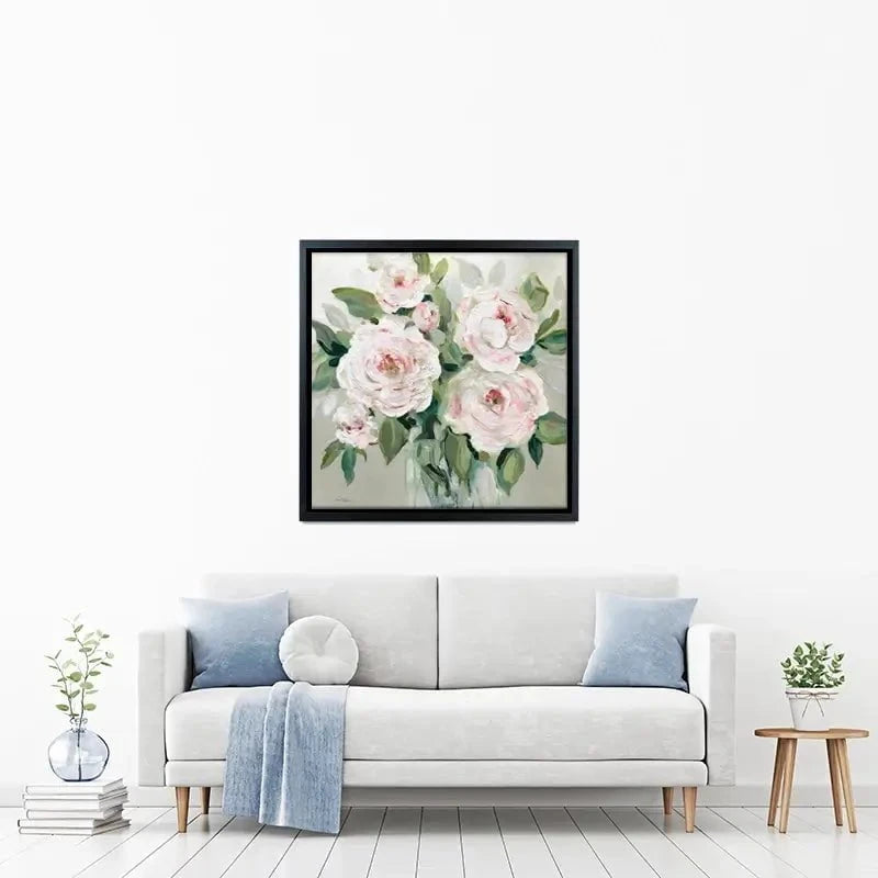 Pale Pink Blossoms Canvas Print Pale Pink Blossoms Canvas Print wall art product Carol Robinson