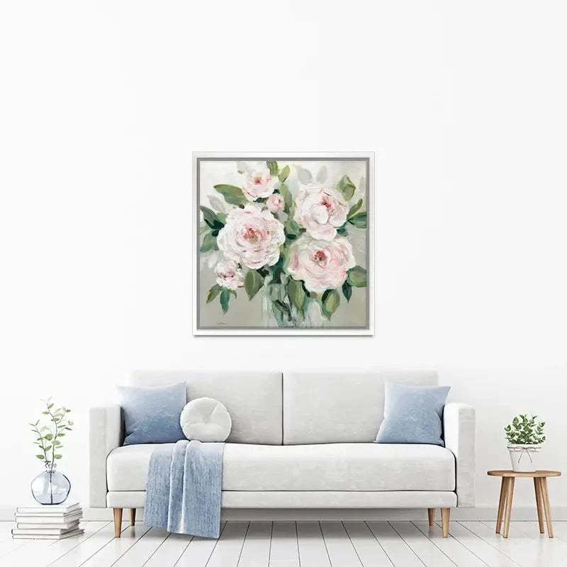 Pale Pink Blossoms Canvas Print Pale Pink Blossoms Canvas Print wall art product Carol Robinson