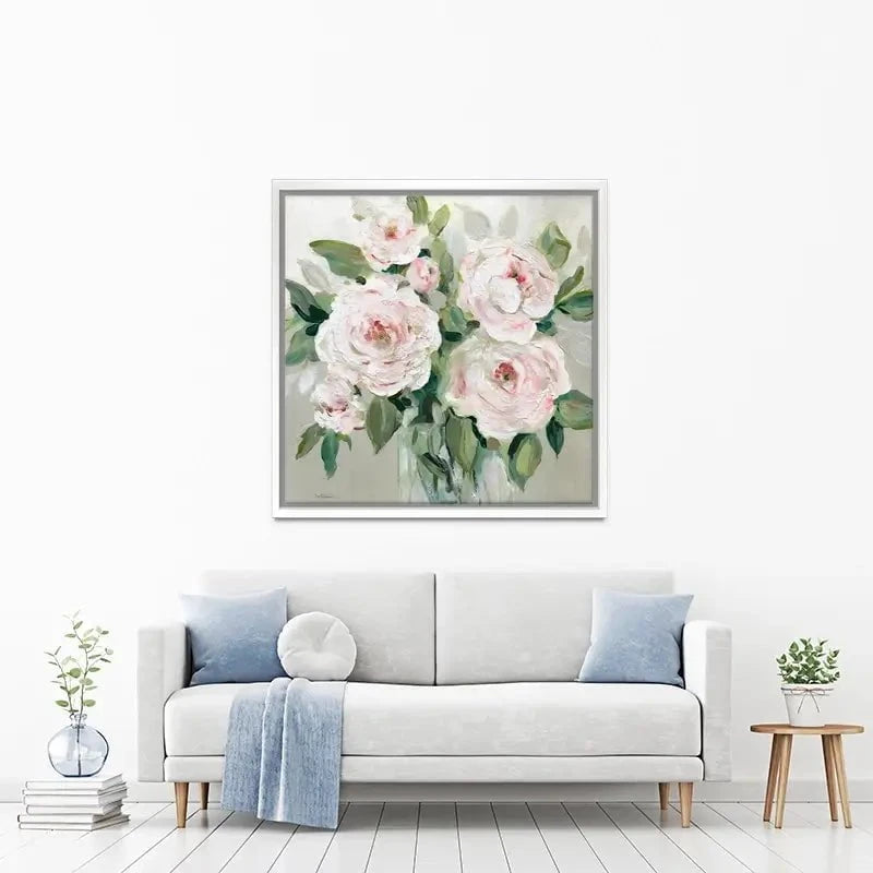 Pale Pink Blossoms Canvas Print Pale Pink Blossoms Canvas Print wall art product Carol Robinson