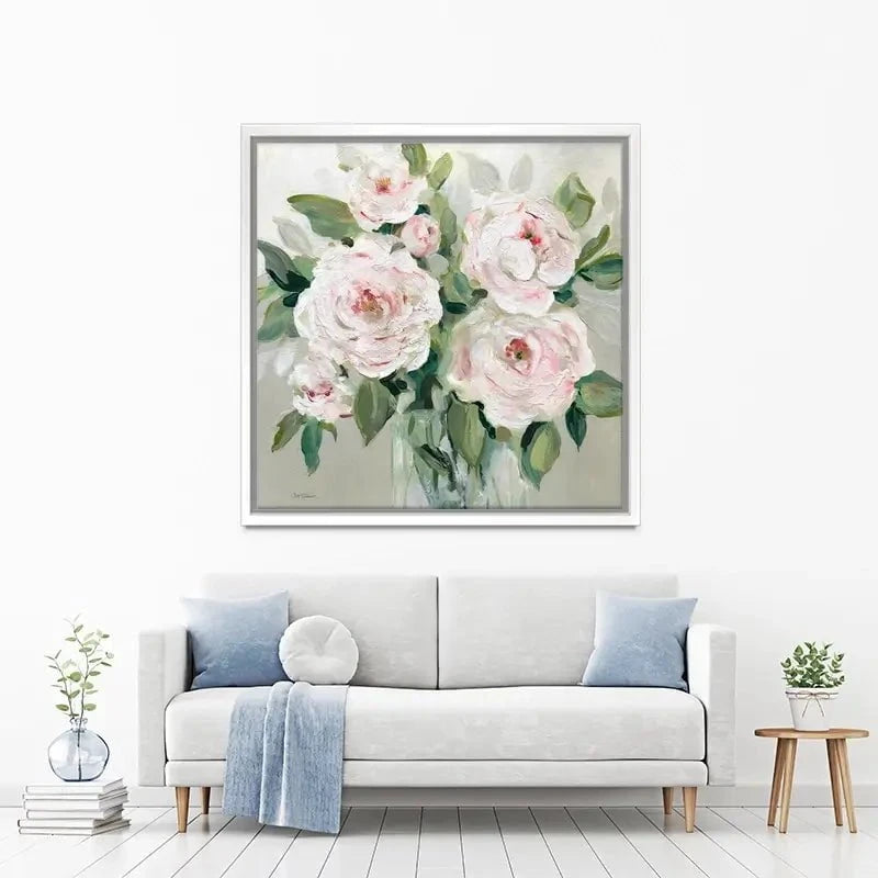 Pale Pink Blossoms Canvas Print Pale Pink Blossoms Canvas Print wall art product Carol Robinson