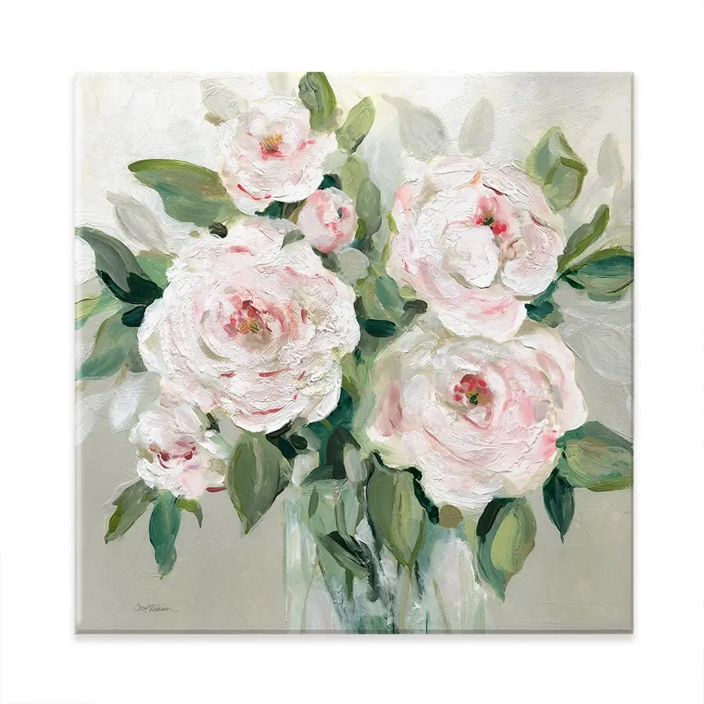 Pale Pink Blossoms Canvas Print Pale Pink Blossoms Canvas Print wall art product Carol Robinson