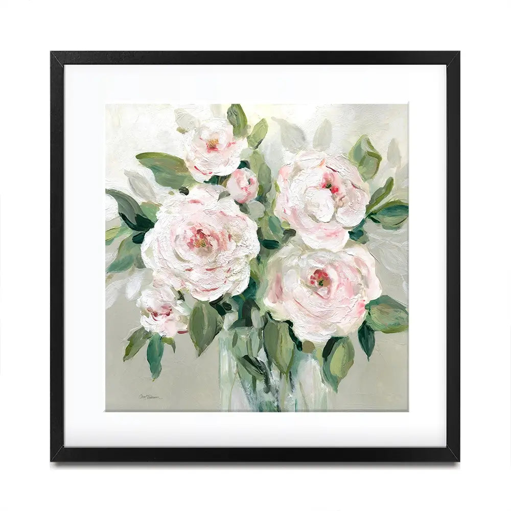 Pale Pink Blossoms Framed Art Print Pale Pink Blossoms Framed Art Print wall art product Carol Robinson