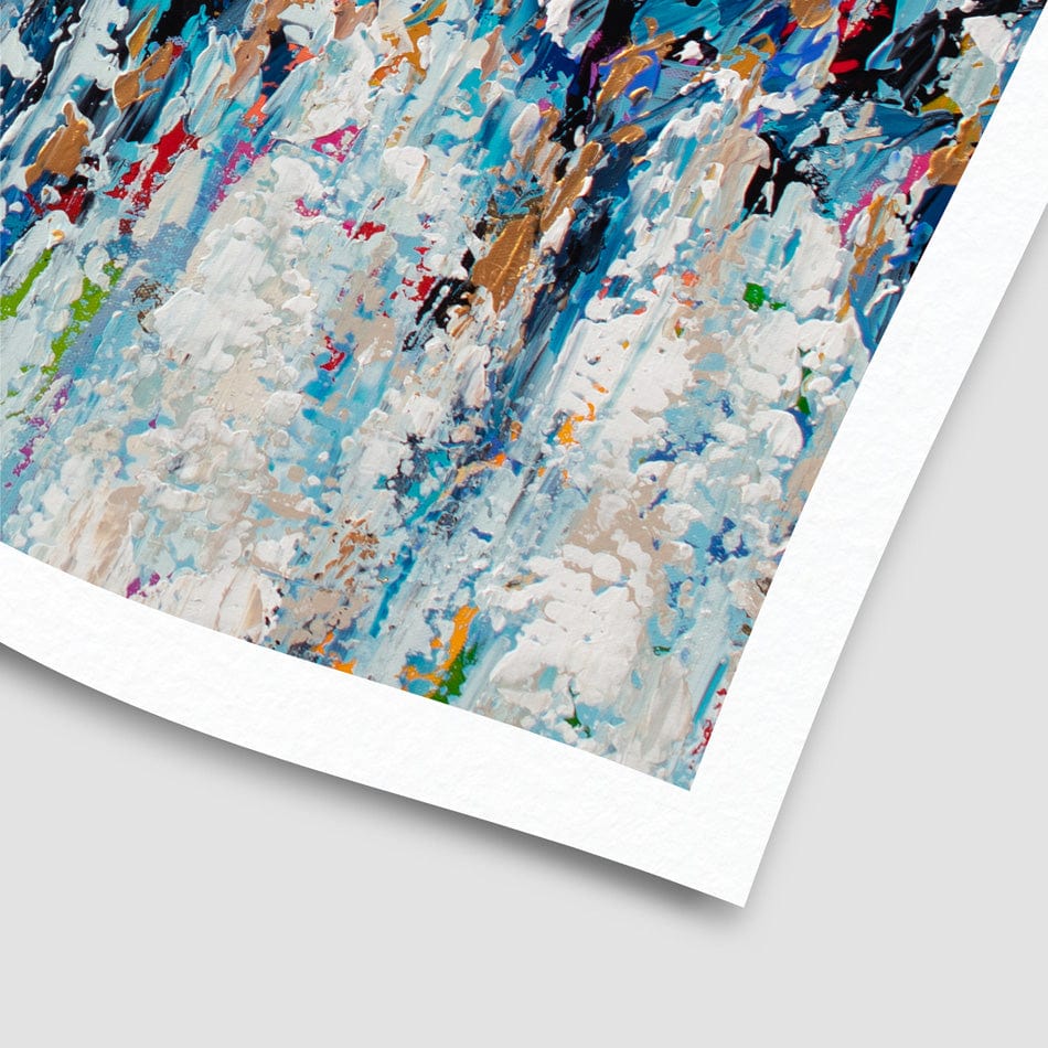 Palette Knife Abstract 2 Art Print wall art product Olga Tkachyk