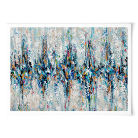 Palette Knife Abstract 2 Art Print wall art product Olga Tkachyk