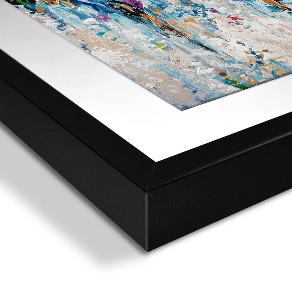 Palette Knife Abstract 2 Framed Art Print wall art product Olga Tkachyk
