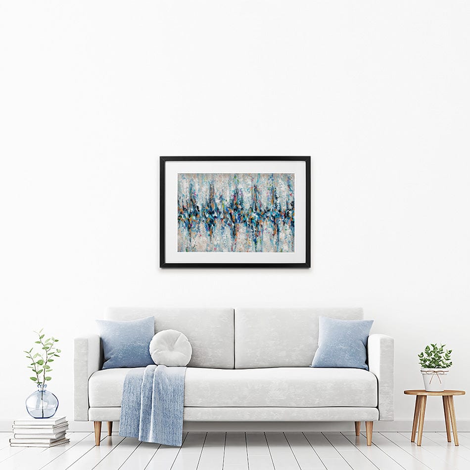 Palette Knife Abstract 2 Framed Art Print wall art product Olga Tkachyk