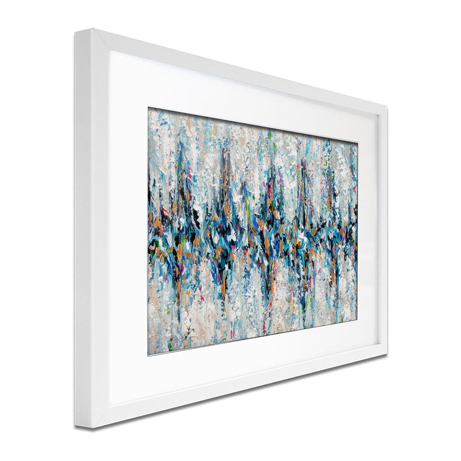 Palette Knife Abstract 2 Framed Art Print wall art product Olga Tkachyk