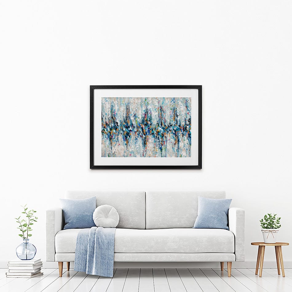 Palette Knife Abstract 2 Framed Art Print wall art product Olga Tkachyk