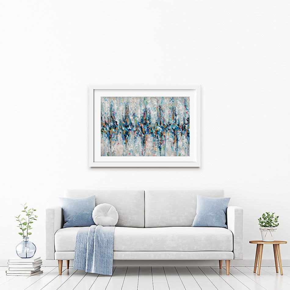 Palette Knife Abstract 2 Framed Art Print wall art product Olga Tkachyk