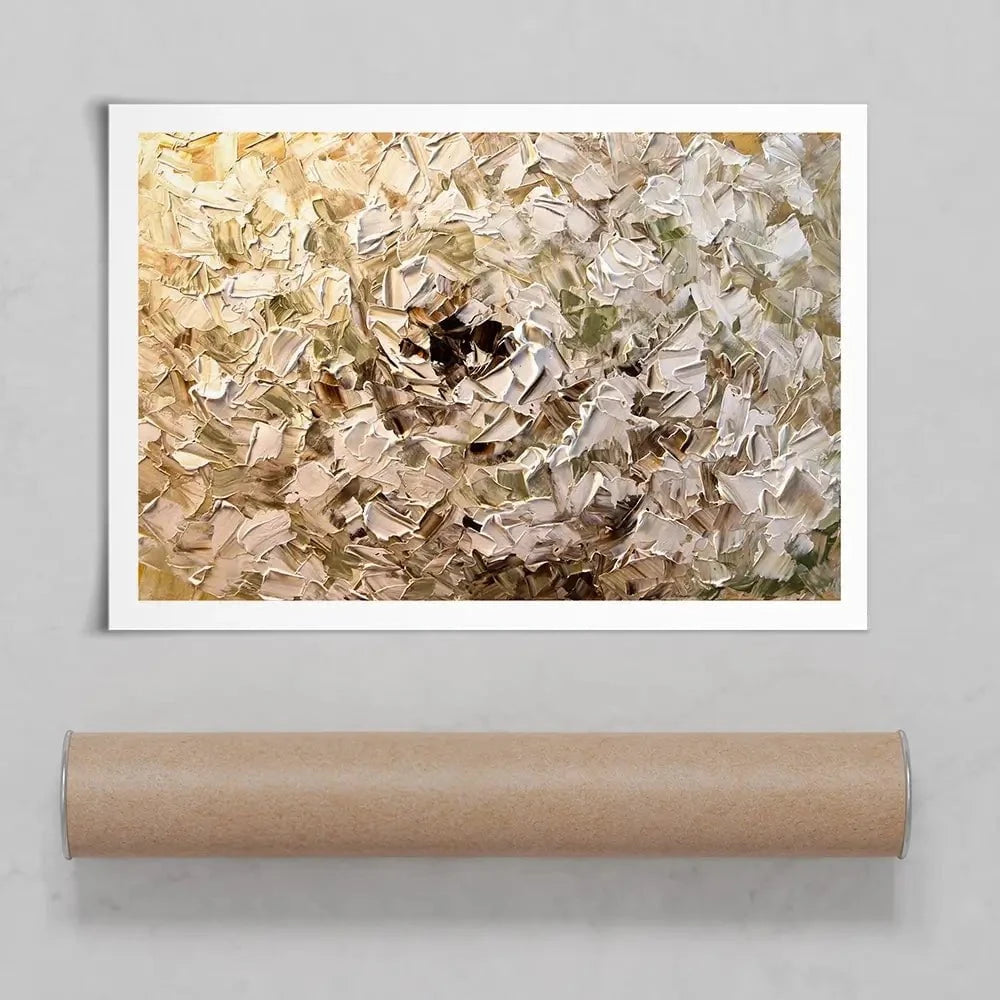 Palette Knife Petals Art Print Palette Knife Petals Art Print wall art product Osnat Tzadok