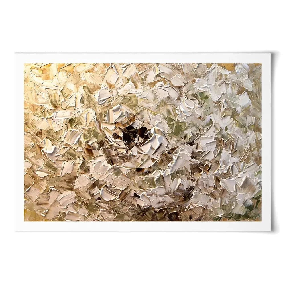 Palette Knife Petals Art Print Palette Knife Petals Art Print wall art product Osnat Tzadok