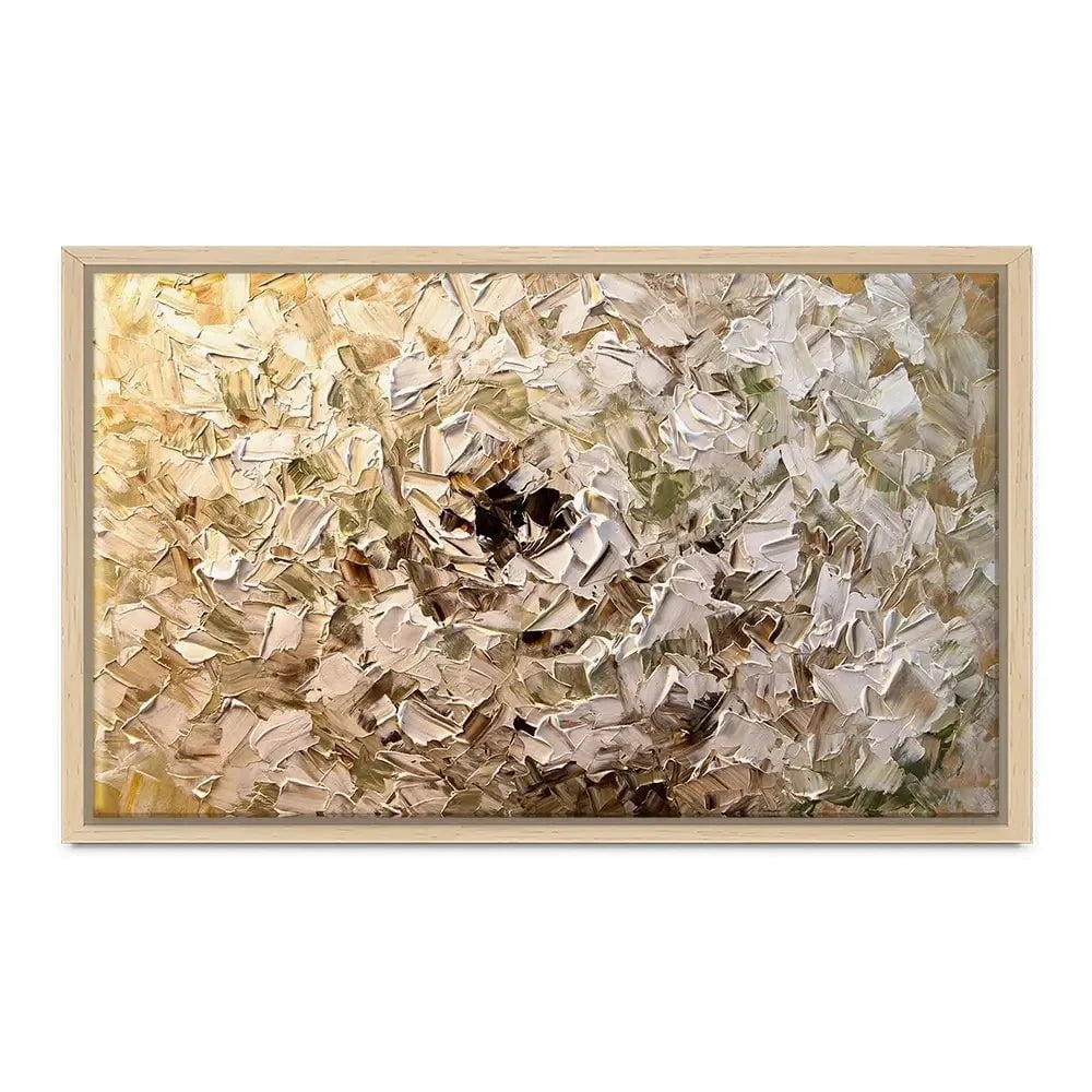 Palette Knife Petals Canvas Print Palette Knife Petals Canvas Print wall art product Osnat Tzadok