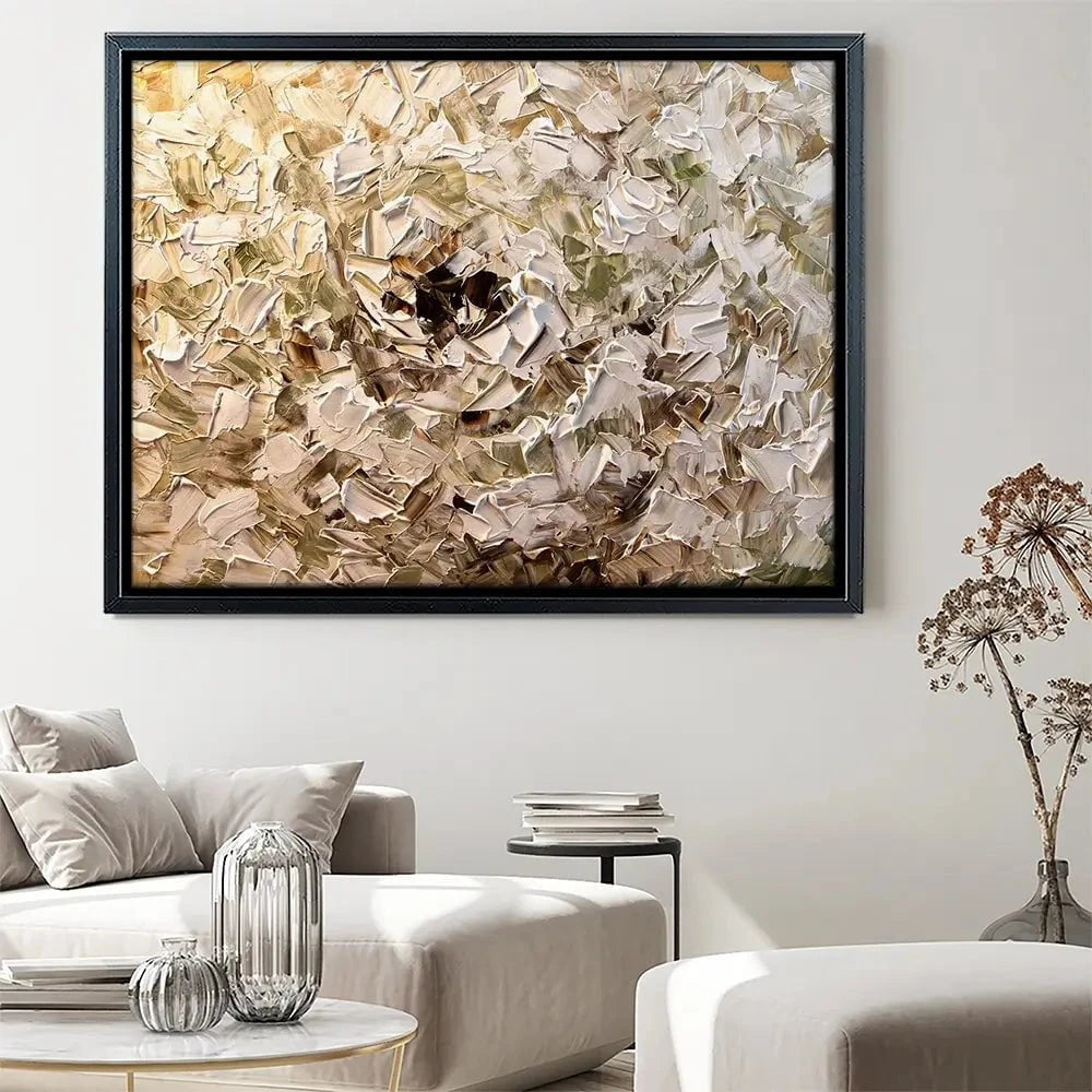 Palette Knife Petals Canvas Print Palette Knife Petals Canvas Print wall art product Osnat Tzadok