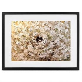 Palette Knife Petals Framed Art Print Palette Knife Petals Framed Art Print wall art product Osnat Tzadok