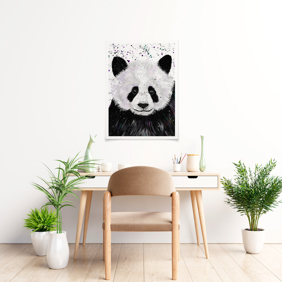 Panda Henry Art Print Panda Henry Art Print wall art product Emma LC Art