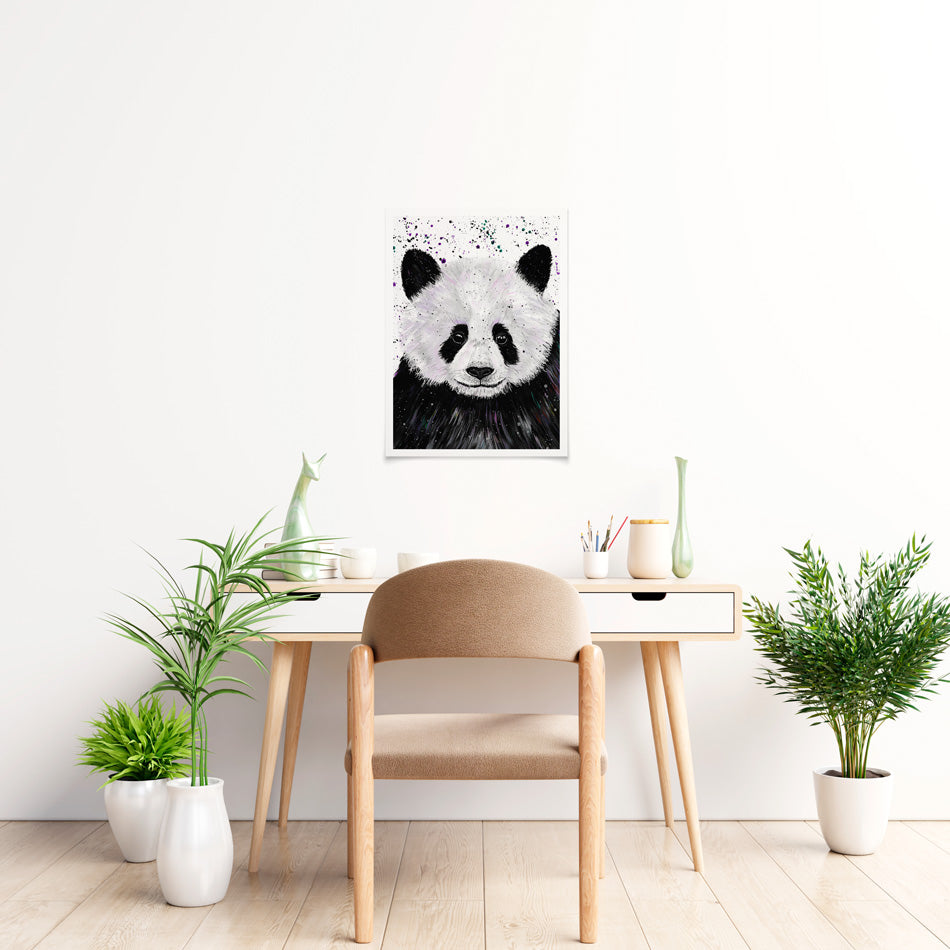 Panda Henry Art Print Panda Henry Art Print wall art product Emma LC Art