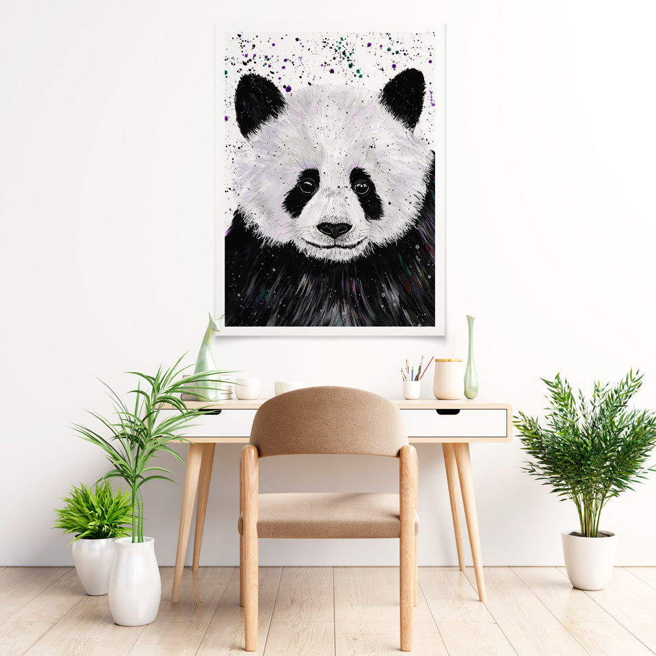 Panda Henry Art Print Panda Henry Art Print wall art product Emma LC Art