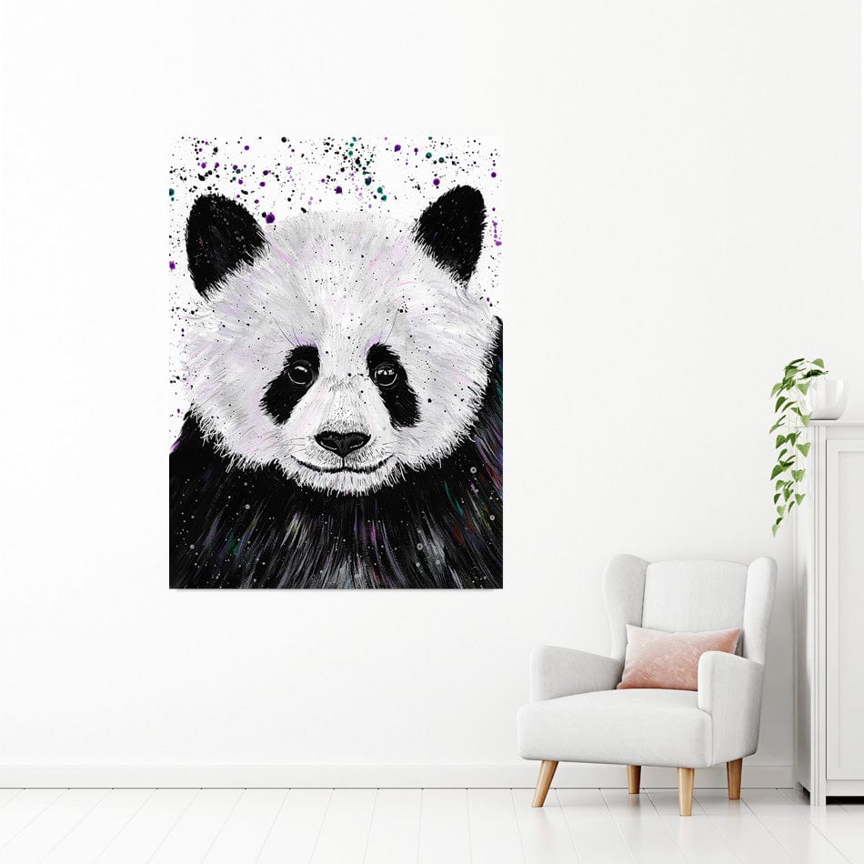 Panda Henry Canvas Print wall art product / Shutterstock