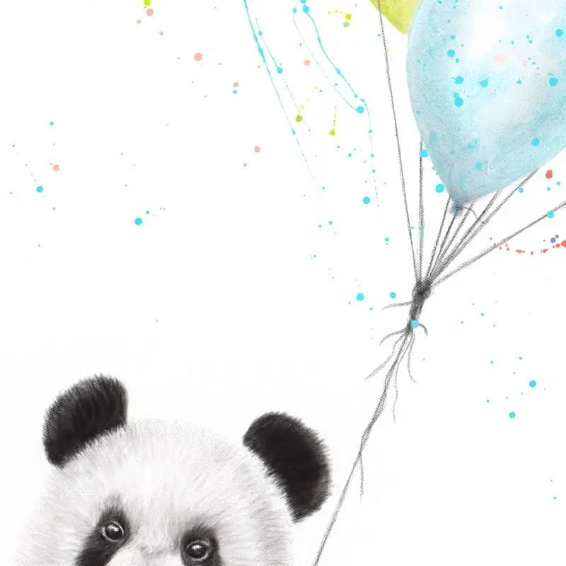 Panda Party Art Print Panda Party Art Print wall art product Ashvin Harrison