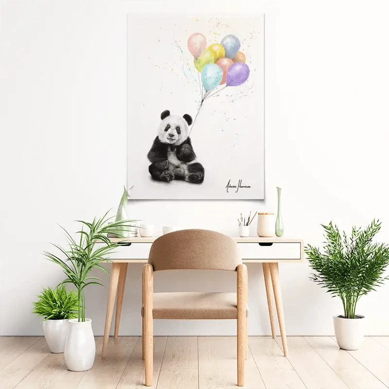 Panda Party Art Print Panda Party Art Print wall art product Ashvin Harrison