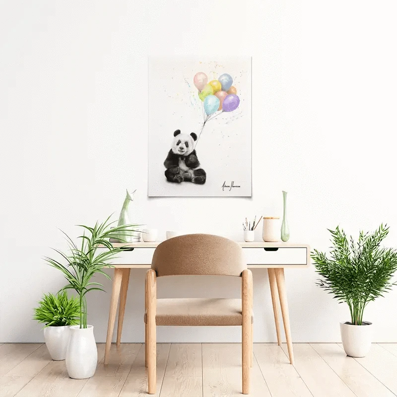 Panda Party Art Print Panda Party Art Print wall art product Ashvin Harrison
