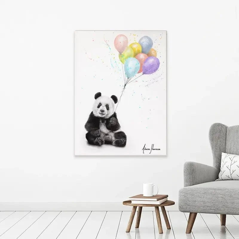 Panda Party Canvas Print Panda Party Canvas Print wall art product Ashvin Harrison