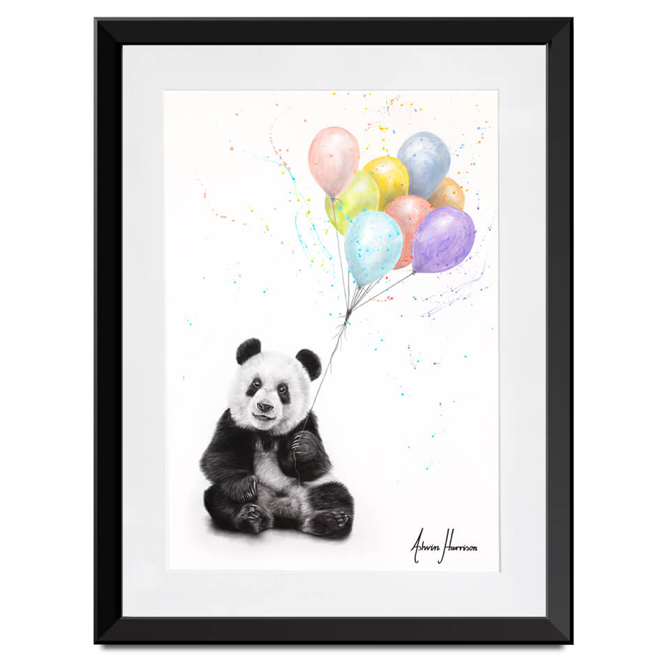 Panda Party Framed Art Print Panda Party Framed Art Print wall art product Ashvin Harrison